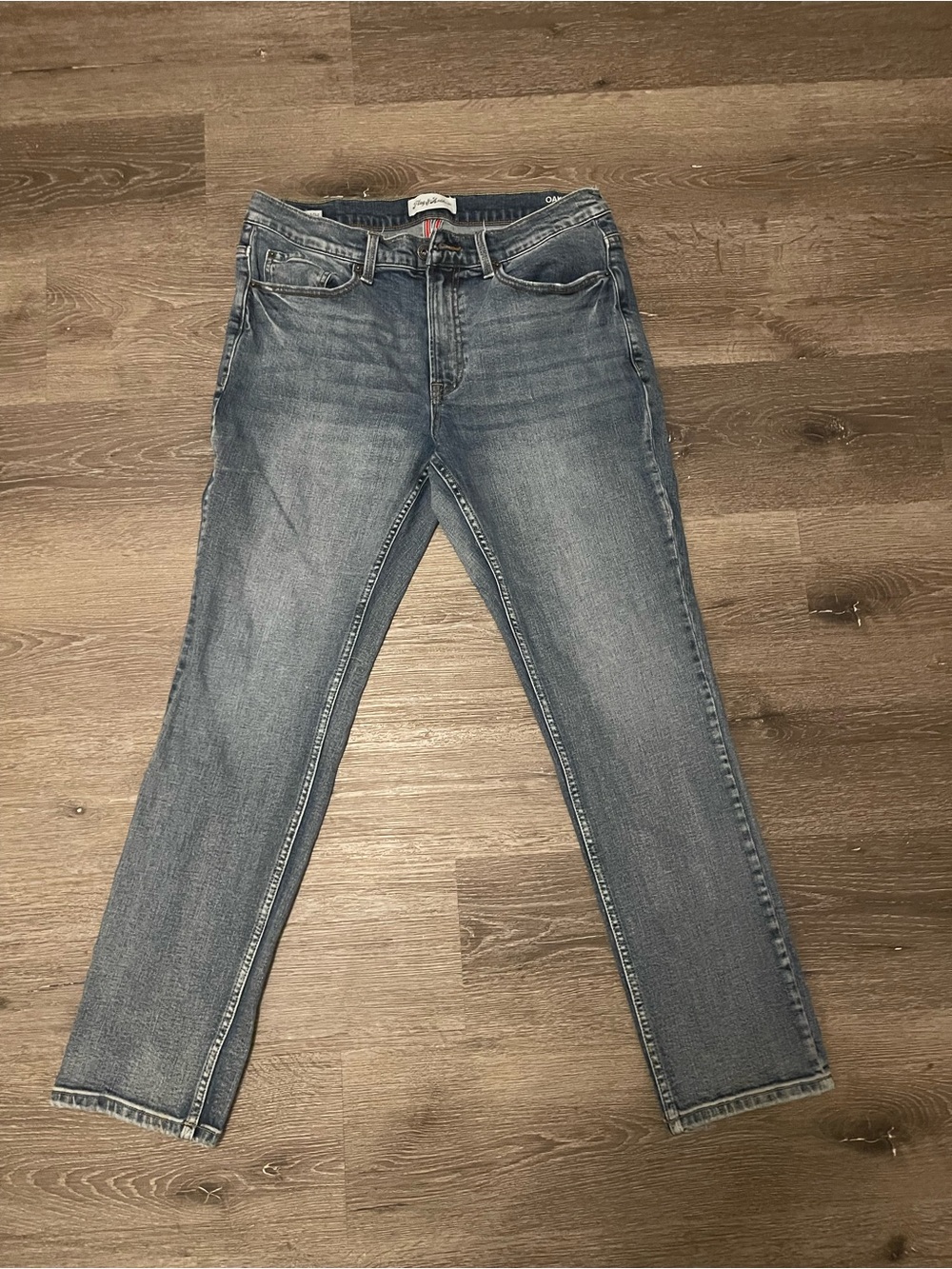 Men's Blue Stretch Slim Jeans